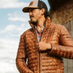 BRIDGER LEATHER DOWN JACKET