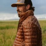 BRIDGER LEATHER DOWN JACKET