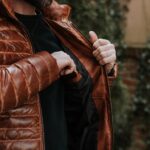 BRIDGER LEATHER DOWN JACKET