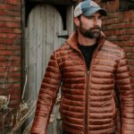 BRIDGER LEATHER DOWN JACKET