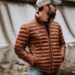 BRIDGER LEATHER DOWN JACKET