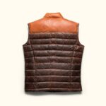 BRIDGER LEATHER DOWN VEST