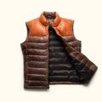 BRIDGER LEATHER DOWN VEST