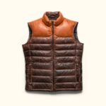 BRIDGER LEATHER DOWN VEST