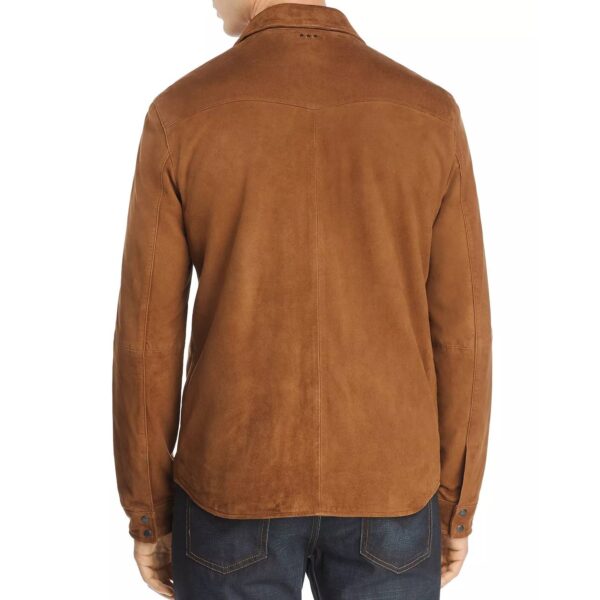 Camel Shilo Suede Jacket