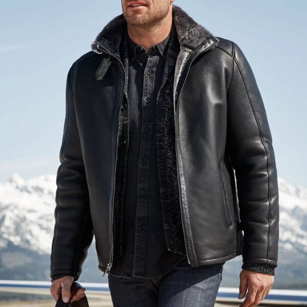 Lance Spanish Shearling Sheepskin Jacket