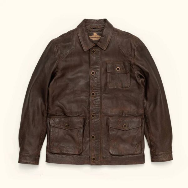 Leather Barn Coat