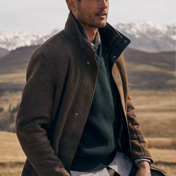 Lucas Merino Shearling Sheepskin Coat