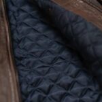 MAVERICK LEATHER BOMBER JACKET