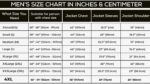 Men Size Chart