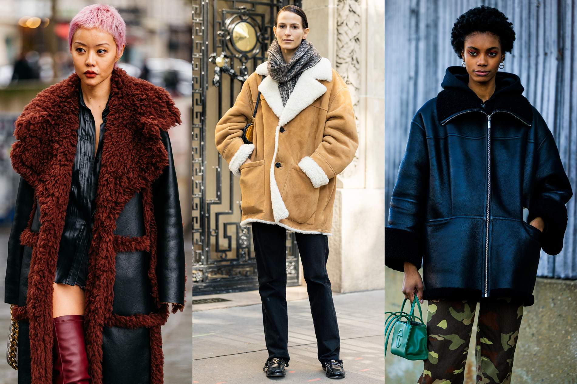 Shearling Coats Style Guide : From Classic to Trendy