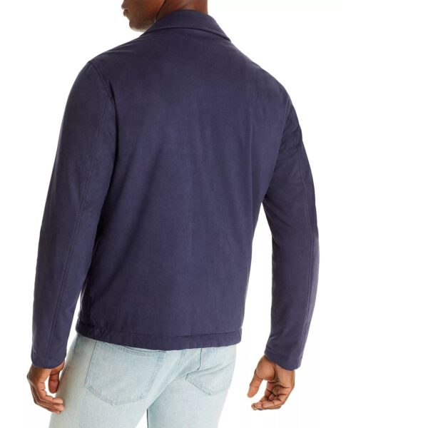 Suede Microfiber Shirt Jacket