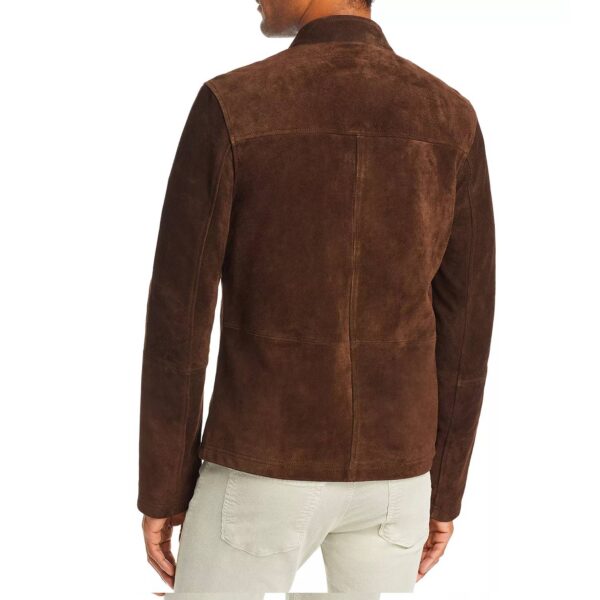 Suede Moto Jacket