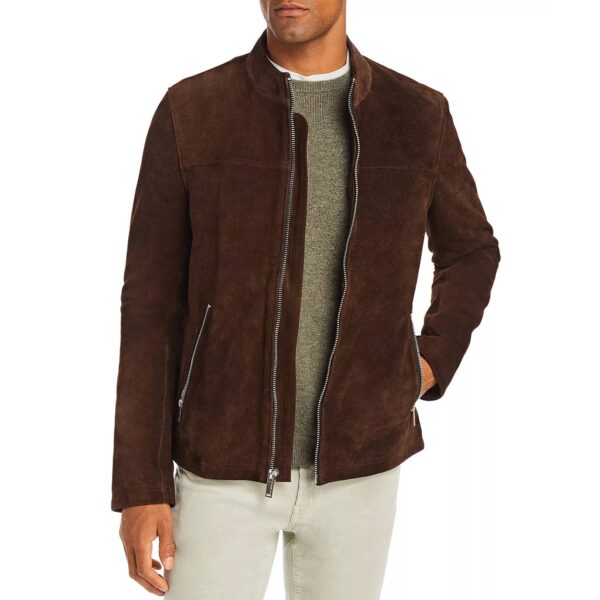 Suede Moto Jacket