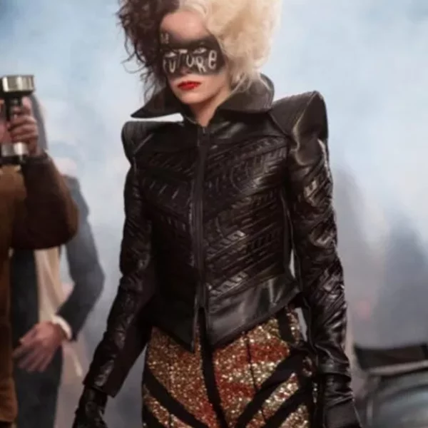 Cruella De Vil Leather Jacket USA