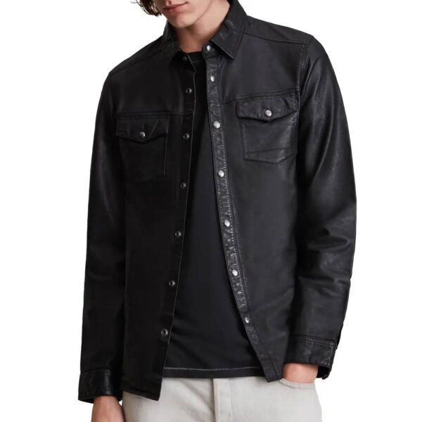 Irwin Leather Shirt