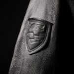 Leather Motorcycle Jacket with Hood