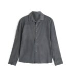 Simo Suede Button-Up Shirt