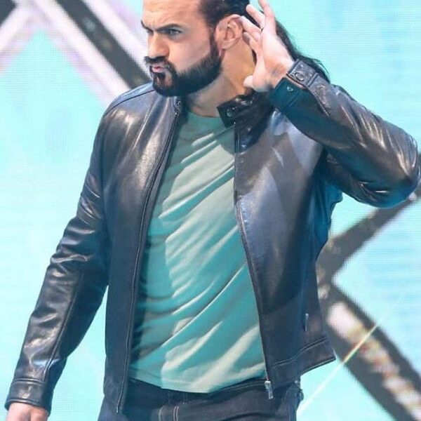 Drew Mcintyre Leather Jacket USA