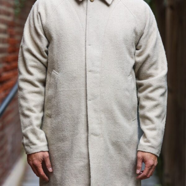 3Sixteen Wool Mac Coat USA