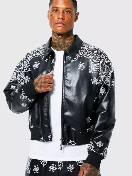Bandana Bomber Jacket USA