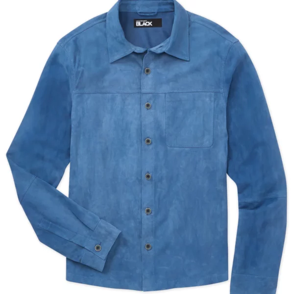 Goat Suede Shirt Jacket USA