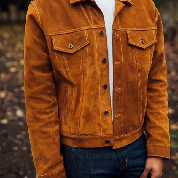 Levis Suede Jacket Mens USA