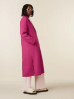 Magenta Wool Coat US