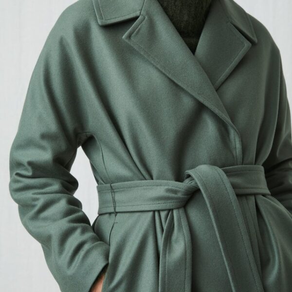 Melton Wool Coat USA