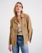 Nili Lotan Suede Jacket USA