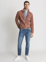 Reiss Mercury Suede Jacket United States