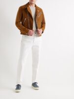 Tom Ford Suede Biker Jacket US