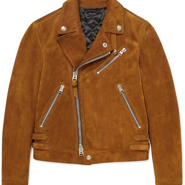Tom Ford Suede Biker Jacket USA