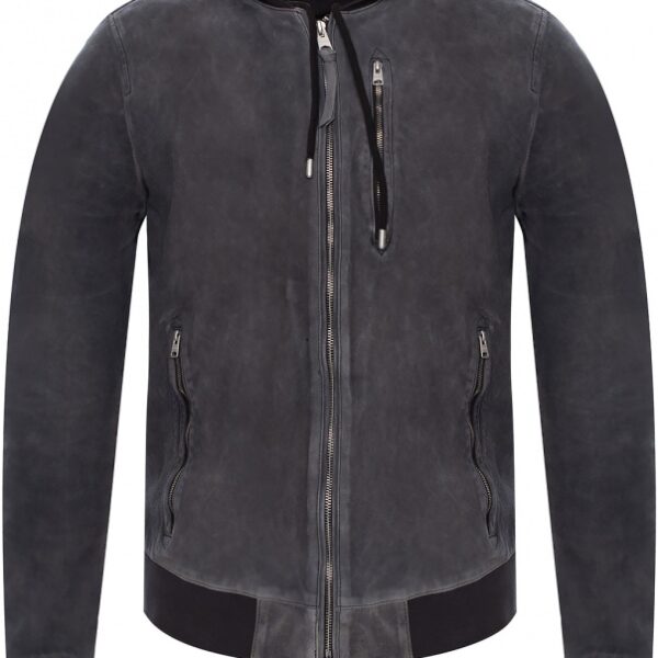 Troy Suede Bomber Jacket USA