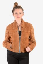 Vintage Brown Suede Jacket USA
