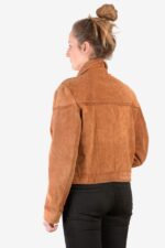Vintage Brown Suede Jacket United States
