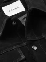 frame suede trucker jacket United States