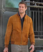 mens goat suede jacket US