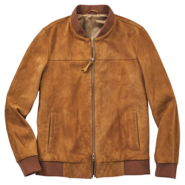 mens goat suede jacket USA