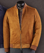 mens goat suede jacket United States