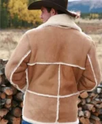 mens marlboro sheepskin coat US