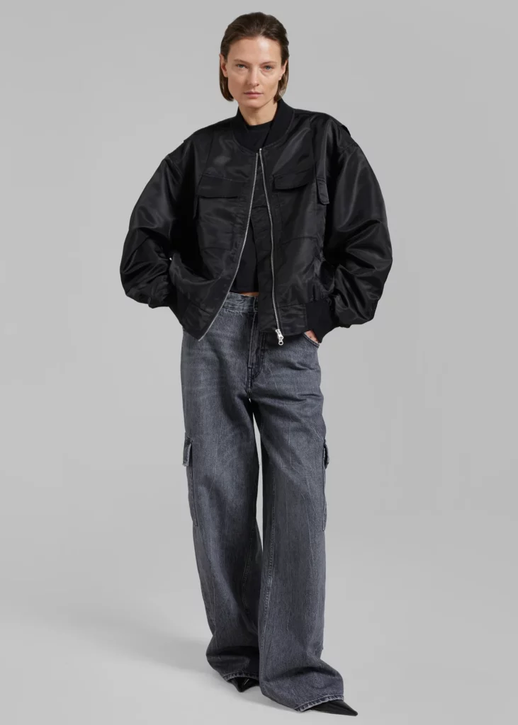 Onyx Bomber Jacket - Free Shipping USA