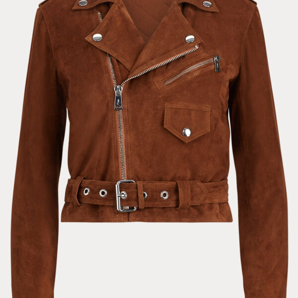 ralph lauren suede jacket womens USA