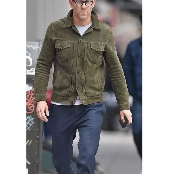 ryan reynolds suede jacket US
