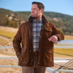 waxed suede jacket USA