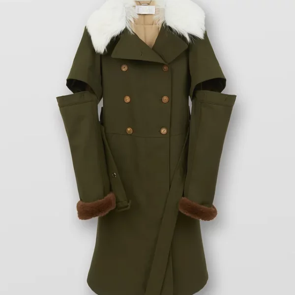 Chloe Double Breasted Wool Coat USA