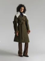 Chloe Double Breasted Wool Coat United States