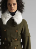 Chloe Double Breasted Wool Coats