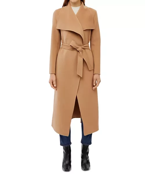 Mackage Mai Lightweight Wrap Wool Coat USA