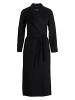 Max Mara Poldo Long Belted Wool Coat USA